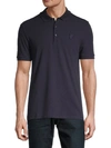 VERSACE HALF MEDUSA COTTON POLO,0400012924604