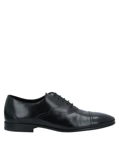 Henderson Baracco Lace-up Shoes In Black