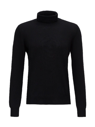 Tagliatore Turtleneck Sweater In Black