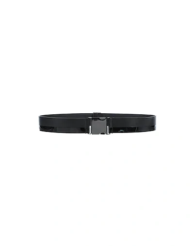 Sportmax Code Leather Belt In Black