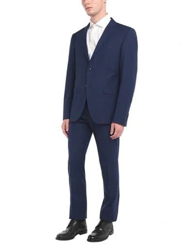 Alessandro Gherardi Suits In Blue