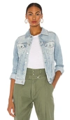 Ag Robyn Slim Fit Denim Jacket In 24 Years Velocity