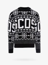 Gcds Snowflake Intarsia Jumper In Black