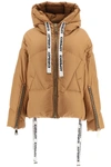 Khrisjoy Oversized Padded Jacket In Brown