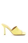 Bottega Veneta Stretch Leather Sandals In Yellow