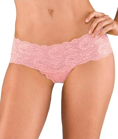 Cosabella Never Say Never Hottie Boyshort In Pink Lily