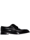 DOLCE & GABBANA BRUSHED LEATHER BROGUES