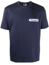 Junya Watanabe Campagnolo Logo-appliquéd Cotton-jersey T-shirt In Blue