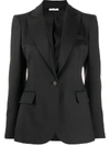 P.a.r.o.s.h Parosh Classic Single-breasted Blazer In Black