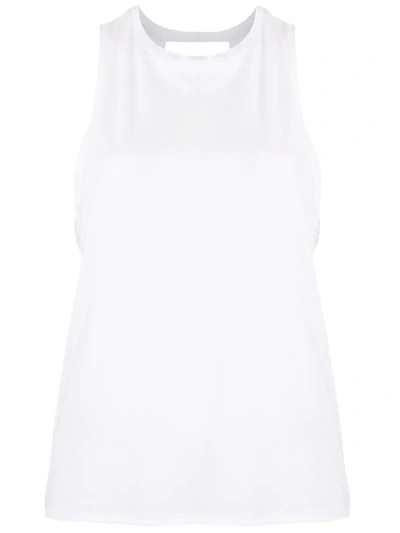 Alala Keyhole Muscle Top In White