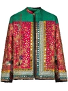 BY WALID SEQUINED SILK JACKET