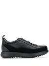 GIORGIO ARMANI LACE-UP PLATFORM SOLE SNEAKERS