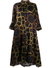 JOSEPH DIANA BIG LOGO DRESS