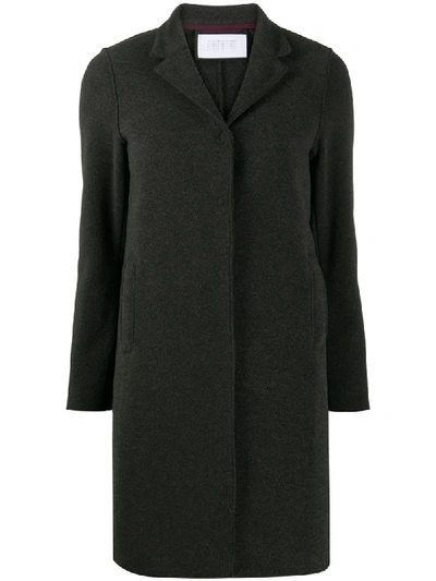 Harris Wharf London Single-breasted Tailored Coat In Grey