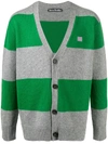 ACNE STUDIOS BLOCK-STRIPE CARDIGAN