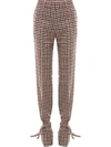 JW ANDERSON TIE HEM SLIM FIT TROUSERS