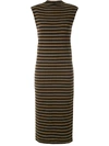 OSKLEN STRIPED MIDI DRESS