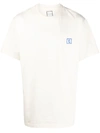 WOOYOUNGMI EMBROIDERED LOGO T-SHIRT