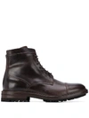 HENDERSON BARACCO CLASSIC LACE-UP BOOTS