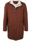 KITON HOODED COAT