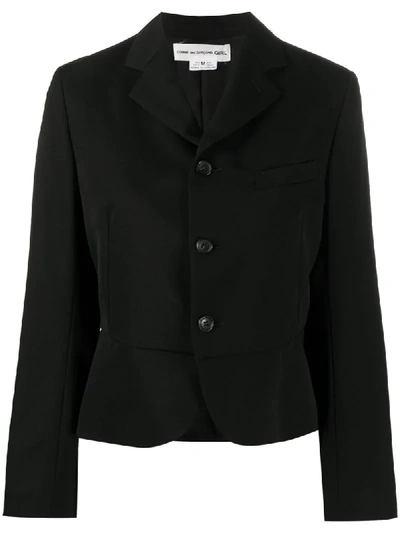 Comme Des Garcons Girl Single-breasted Fitted Blazer In Black