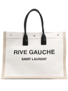 SAINT LAURENT Rive Gauche Linen Bag