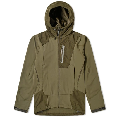 And Wander Stretch Shell Jacket In Green