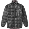 AND WANDER And Wander Diamond Stitch Stand Collar Down Jacket