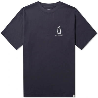 And Wander Knife Ridge Tee In Blue