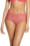 On Gossamer Boyshorts In Tulip Pink