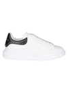 ALEXANDER MCQUEEN WHITE LEATHER OVERSIZED SNEAKERS,11467641