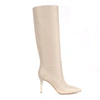 GIANVITO ROSSI BEIGE HANSEN LEATHER BOOT,11466707