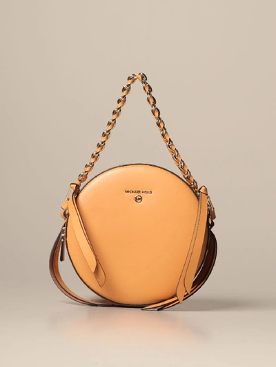 Michael Michael Kors Crossbody Bags  Shoulder Disco Bag In Leather In Mustard