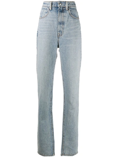 Alexander Wang T Straight-leg Boyfriend Jeans In Blue