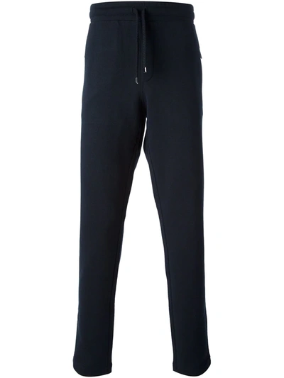 Dolce & Gabbana Zip Pocket Track Pants In Blue