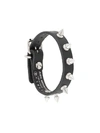 JUNYA WATANABE SPIKE-STUD LEATHER BRACELET