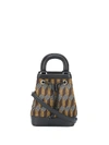 AUDEPART DAUPHINE GEOMETRIC JACQUARD BUCKET BAG