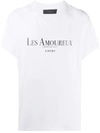 AMIRI T-SHIRT MIT LOGO-PRINT