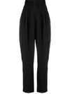 ALESSANDRA RICH HIGH-WAISTED TAPERED TROUSERS