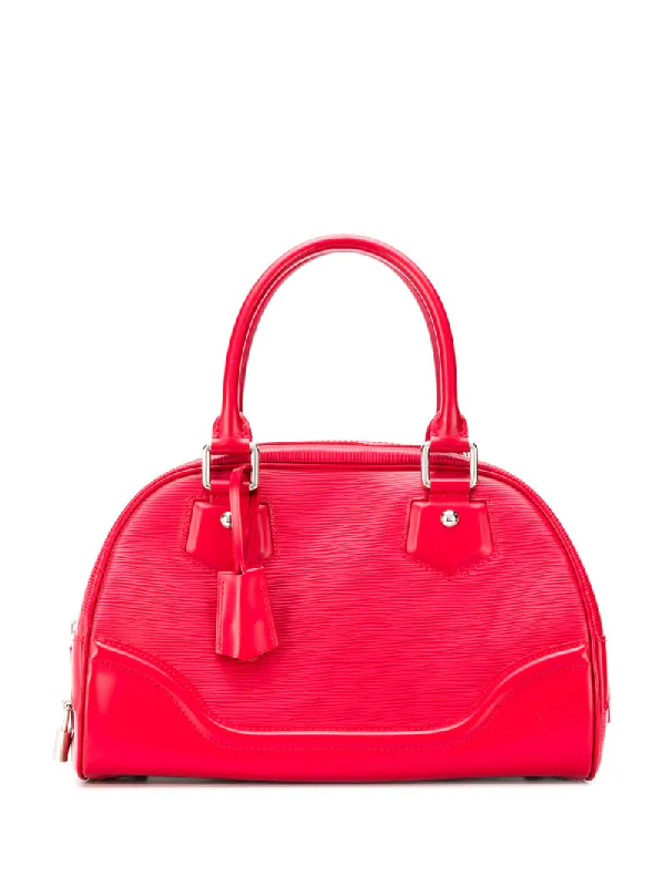 Pre-Owned Louis Vuitton 2000s Pre-owned Bowling Bag In Red | ModeSens