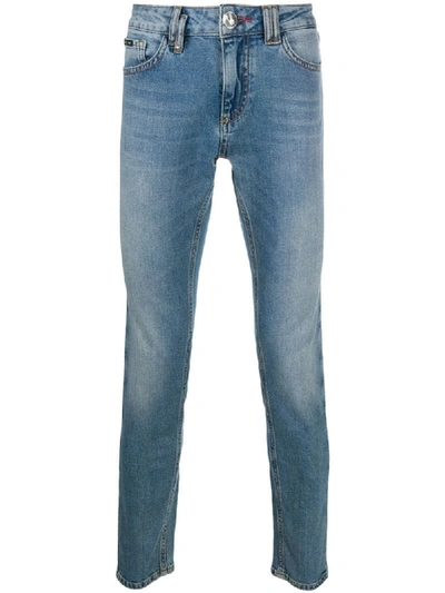 Philipp Plein Slim-fit Jeans In Blue