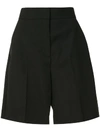 MSGM HIGH WAISTED PLEATED SHORTS