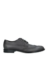 Tod's Lace-up Shoes In Steel Grey