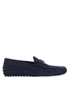 Tod's Loafers In Blue