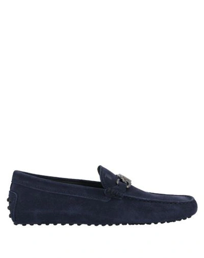 Tod's Loafers In Blue