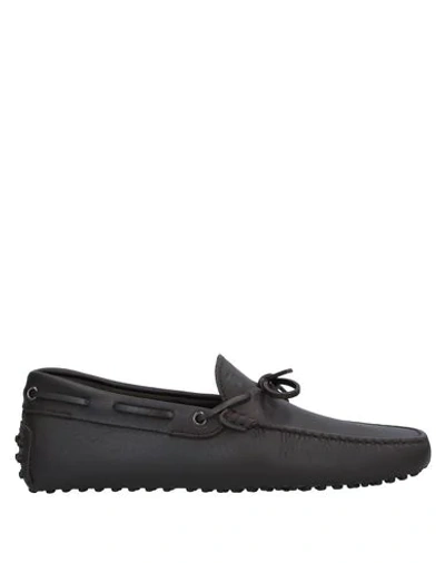 Tod's Loafers In Dark Brown