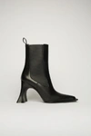 ACNE STUDIOS Heeled leather boots Black
