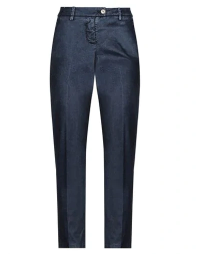 Re-hash Casual Pants In Dark Blue