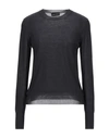 Roberto Collina Sweaters In Black
