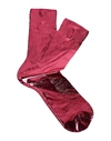 Maria La Rosa Short Socks In Fuchsia